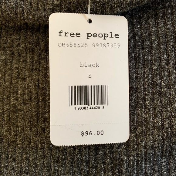 Free People London Town Asymmetrical Top (NWT) - Picture 6 of 6